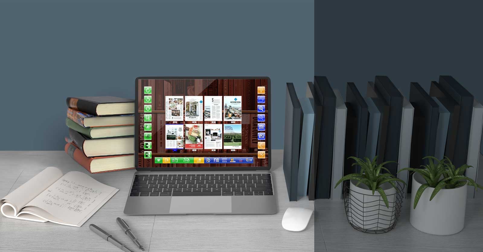 DOpticBook 4800扫描仪非常适合图书馆和学校，能够保存各种媒体，包括古老的书籍、杂志和装订材料，而无需损坏它们！