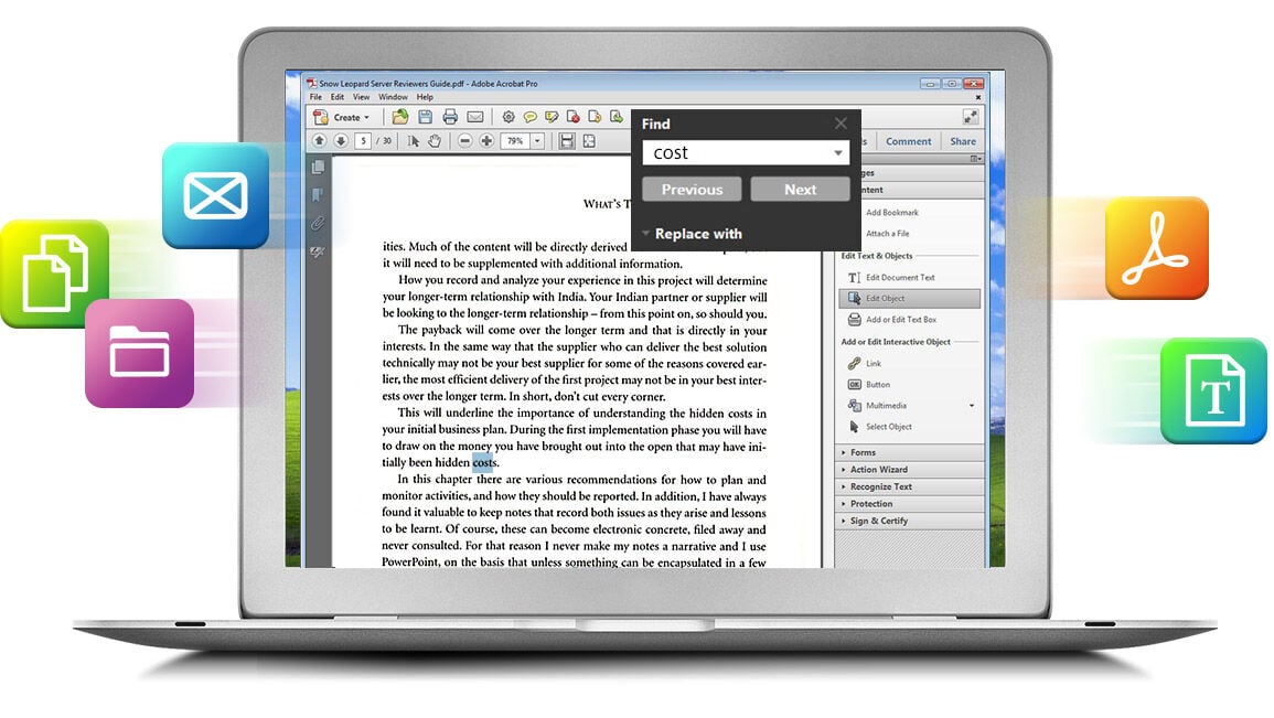 让使用者建立压缩式的可搜寻文件、让分享及档案检视更有效率。