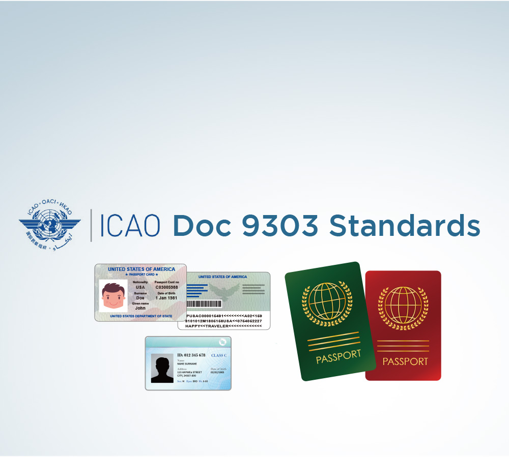 符合ICAO Doc 9303国际标准