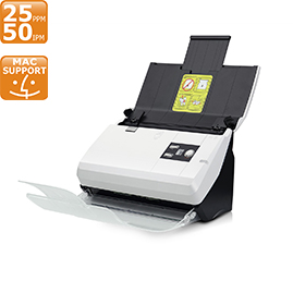 A4双面彩色自动馈纸式扫描仪，拥有稳定扫描速度，优良影像品质和可靠的纸张处理能力，每分钟高达30ppm/60ipm。