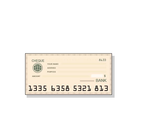 磁墨水字符识别码(MICR) 可辨识商务/个人支票里的MICR文字讯息后应用。